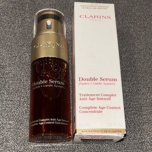 Clarins Double Serum 1.6 oz deluxe size with Box